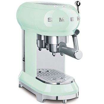 Кофеварка эспрессо SMEG ECF01PGEU пастельный зеленый